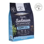 Go Native Puppy Dog Dry Food bag – salmon puppy food with spinach and ginger, grain free dry dog food pack